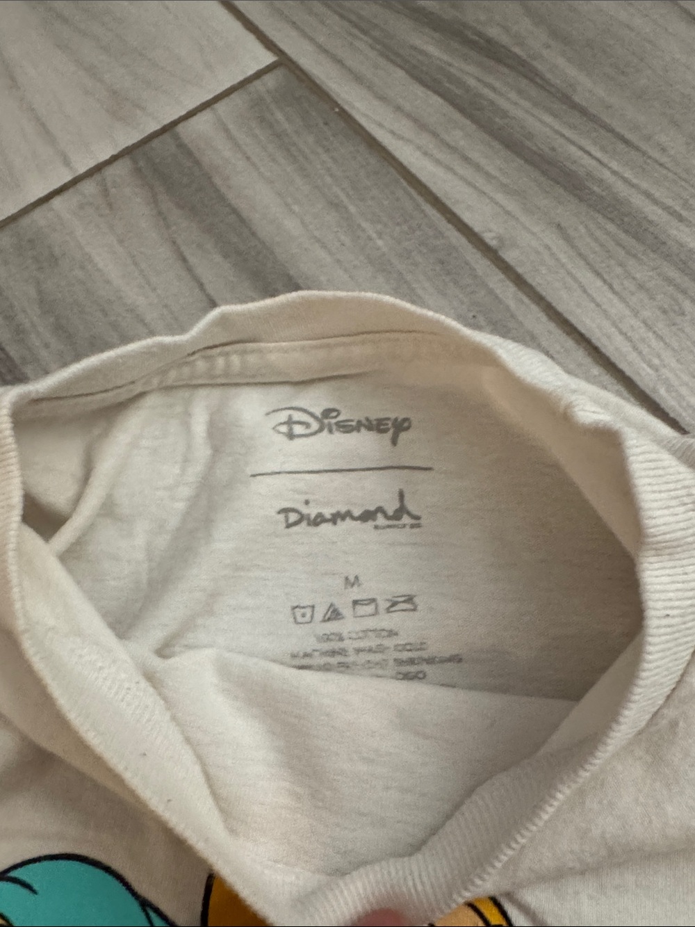 Diamond Supply Co. Cream Kids Tee with The Seven Dwarfs Graphic - Picture 2 of 5